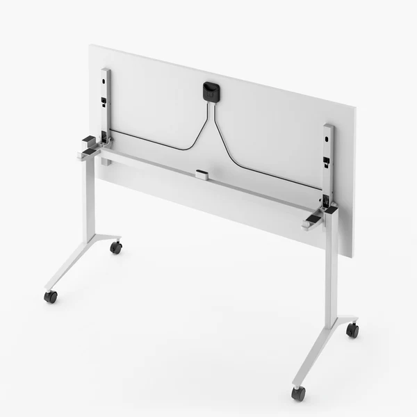 Escritorio Space Plegable 150x70 Blanco/Blanco - Imagen 7