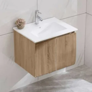 Banitorio Colgado Door Simple 2 Puertas 600 mm con Lavamanos