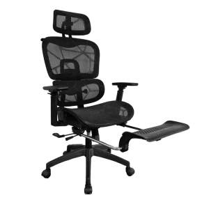 Silla de escritorio con Reposapiés Ergónomos