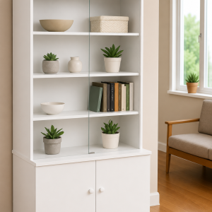 Gabinete Con Biblioteca Alto